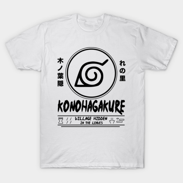 Naruto Konohagakure T-Shirt-TOZ